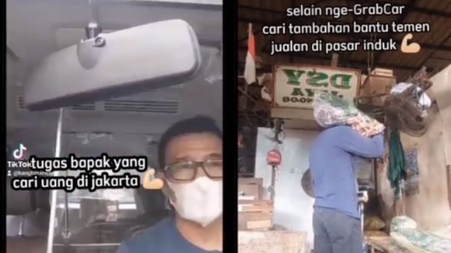 Cerita Ayah Jadi Driver Taksi Online Demi Kuliah Anak, Sikap Putrinya Bikin Terharu