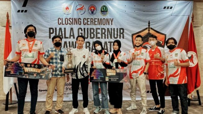 Cabor Baru, eSports Kabupaten Bekasi Sabet Juara Umum Piala Gubernur Jabar