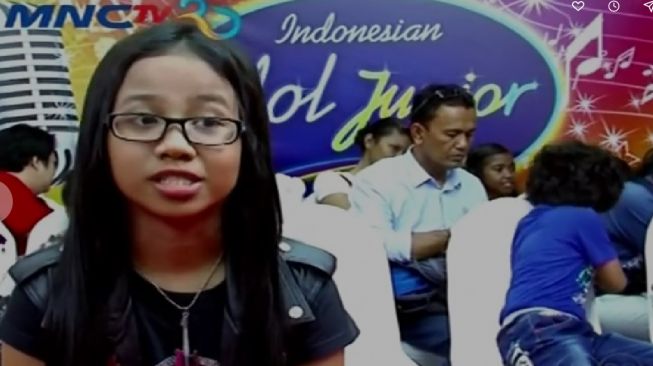 Potret Lawas Mayang Ikut Indonesian Idol. [Dailymotion.com/Indonesian Idol]