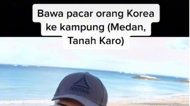 Cewek Ajak Pacar Orang Korea ke Tanah Karo, Tingkahnya Jadi Sorotan, Warganet: Melokal