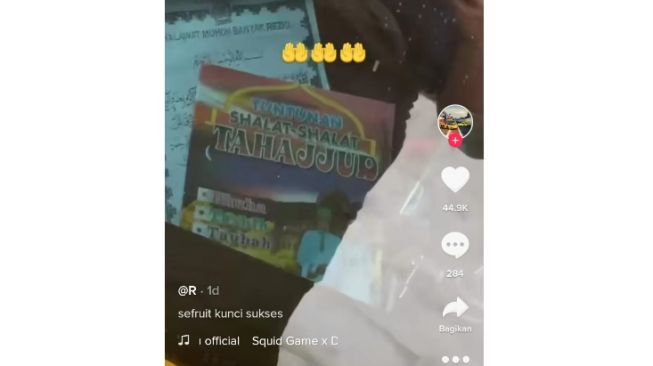 Berbagi kunci kesuksesan (tiktok)