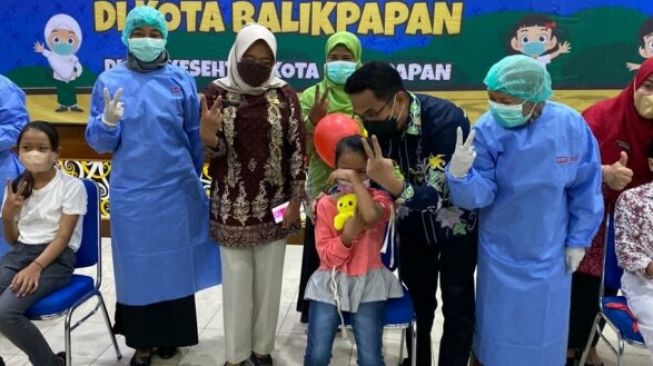 Balikpapan Makin Gencar Gelar Vaksinasi Covid-19 untuk Anak Usia 6-11 Tahun: Mencegah