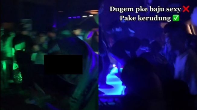 Heboh Video Perempuan Dugem Pakai Kerudung, Aksinya Picu Perdebatan Publik