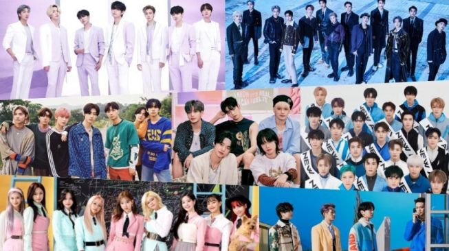 Deretan Artis K-Pop Klaim 34 dari 100 Posisi Chart Akhir Tahun Oricon 2021!