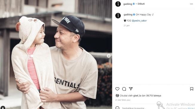 Gempi dan Gading Marten (instagram.com)