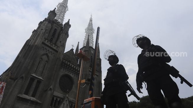 Perketat Keamanan Ibadah Natal di Gereja Jakarta, Polda Metro Jaya Kerahkan Tim Penjinak Bom