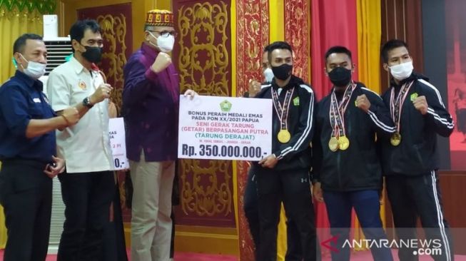Atlet Aceh Peraih Medali Emas di PON Papua Dapat Bonus Rp 3,5 Miliar