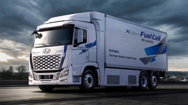 Hyundai XCIENT Akan Gantikan Truk Konvensional Pengangkut Hidrogen Cair di California