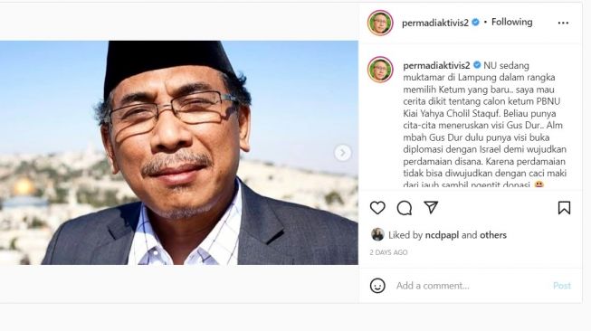 Ingatkan Sesama Muslim Agar Tidak Menciptakan Permusuhan dengan Kelompok Lain, Gus Yahya: Sama Yahudi Saja Saya Santai