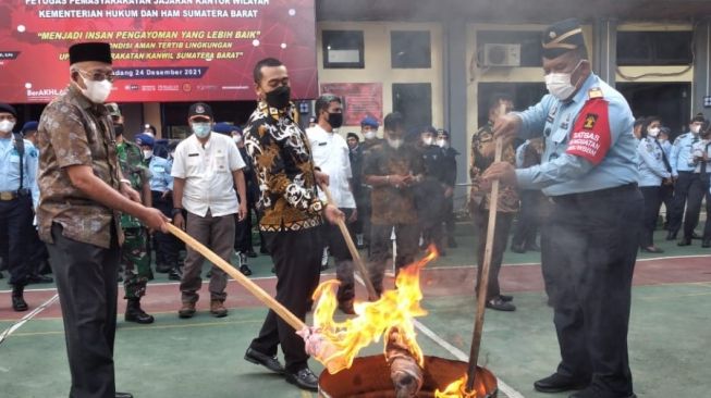 Pengamanan Seluruh Lapas dan Rutan di Sumbar Diperketat Selama Nataru 2022