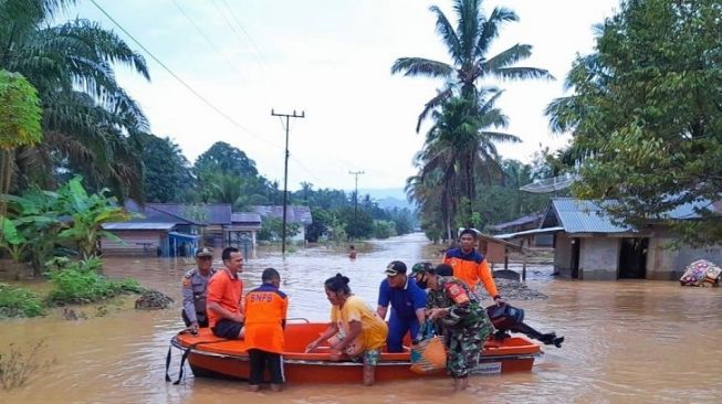 Sebanyak 5 Desa di Rokan Hulu Terendam Banjir