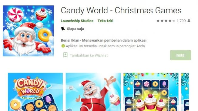 Rekomendasi 5 Game Bertema Natal di HP