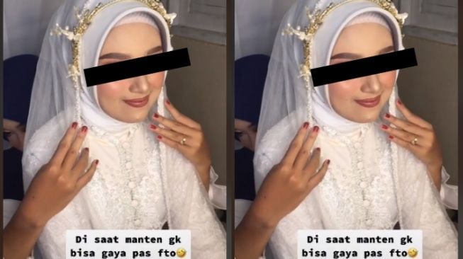 Wanita ini Berikan Trik Jitu untuk Pengantin Berpose, Warganet Malah Salfok ke MUA