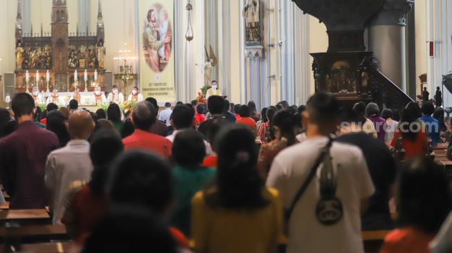 Gereja Katedral JakartaCuma Tampung 50 Persen Jemaat di Perayaan Natal Tahun Ini, Begini Alasannya