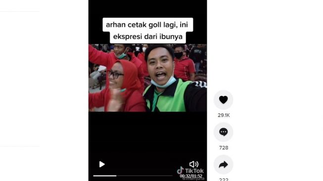 Arhan Pratama Cetak Gol Lagi, Reaksi Orang Tuanya di Blora Bikin Haru