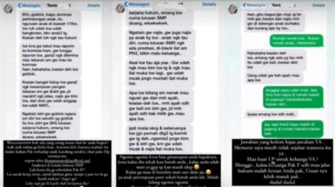 Chat Lawas Beredar, Doddy Hina Vanessa hingga Anggap Sudah Mati