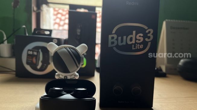 Redmi Buds 3 Lite. [Suara.com/Dicky Prastya]