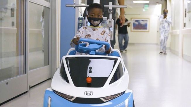 Honda Ciptakan Kendaraan Listrik untuk Pasien Anak di Rumah Sakit Bernama Shogo