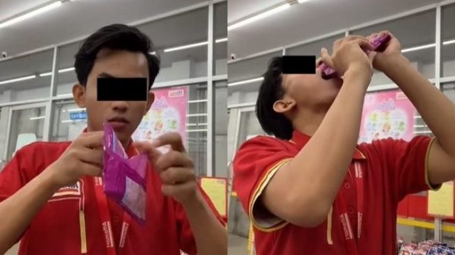 Viral Pegawai Minimarket Hobi Makan Snack Kucing, Alasannya Bikin Ngelus Dada