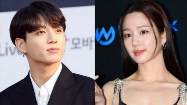 Jungkook BTS dan Lee Yoo Bi [Allkpop]