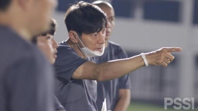 Pelatih Timnas Indonesia Shin Tae-yong.  [ANTARA/HO-PSSI]
