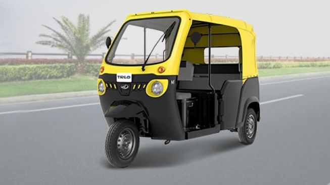 Mahindra Treo, kendaraan roda tiga bertenaga listrik [Mahindra.com].