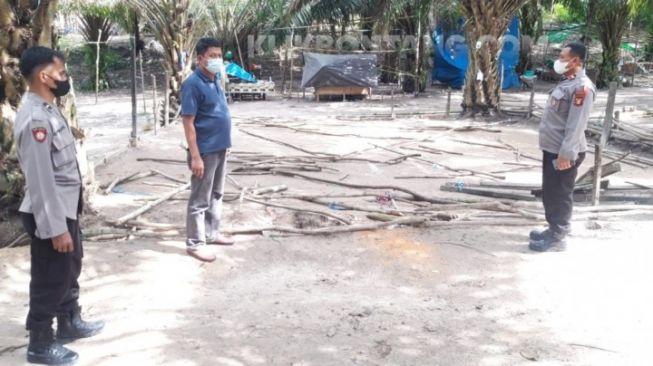 Usai Viral dan Disorot Ketua DPRD, Sabung Ayam di Jalan Flores Bontang Dibubarkan