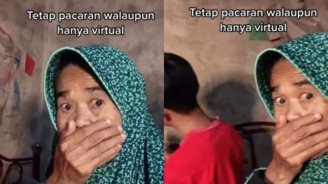 Viral Emak Sindir Anaknya yang Lagi Pacaran Virtual: Tetap Pacaran Walaupun Hanya Virtual