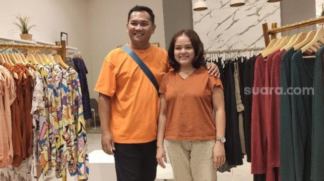 Suta Mahesa Milyader pemilik usaha fashion Farah Button. [Kontributor / Putu Ayu Palupi]