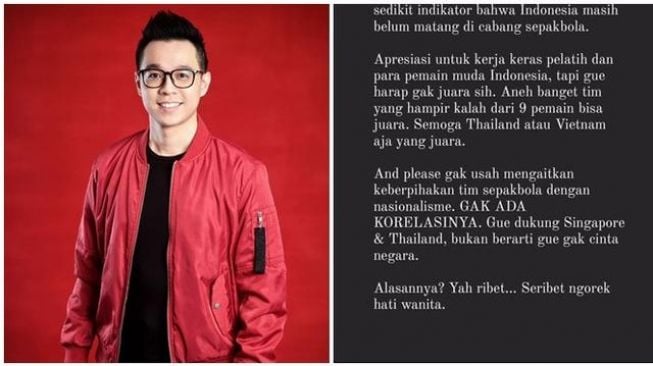 Presenter Ini Ramai Dihujat Netizen Gara-gara Pesimis pada Timnas di Piala AFF