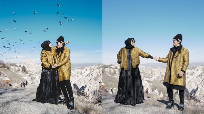 Artis Pernah Liburan di Cappadocia. (Instagram/@attahalilintar)