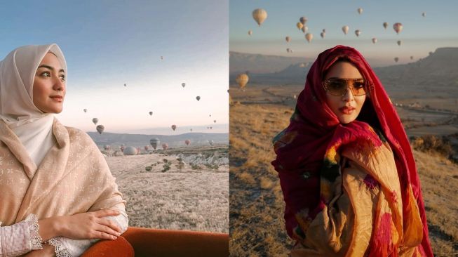 Viral Gegara 'Layangan Putus', 8 Artis Pernah Liburan di Cappadocia