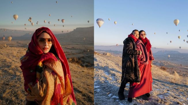 Artis Pernah Liburan di Cappadocia. (Instagram/@ashanty_ash)