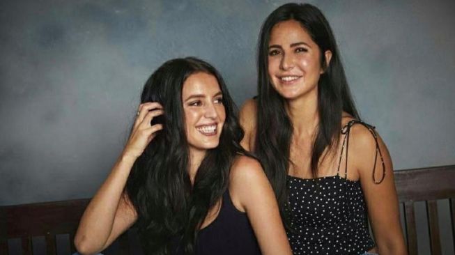 Isabelle Kaif dan Katrina Kaif. [Instagram]