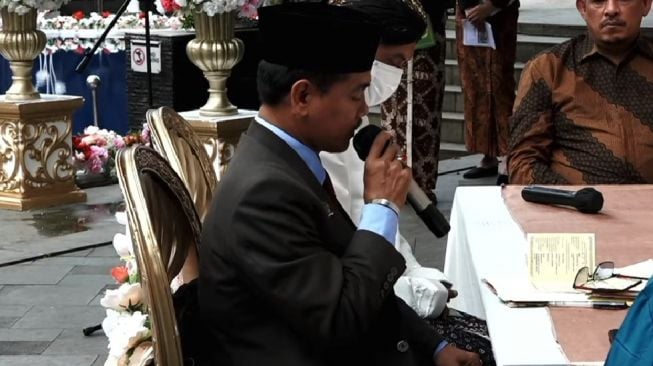 Akad Nikah Roro Fitria (YouTube/me Liput)