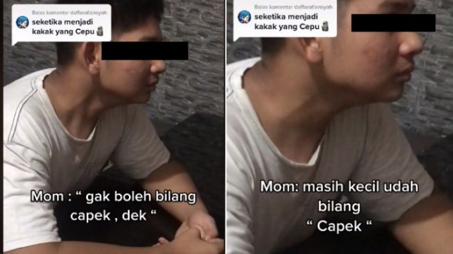 Viral Anak Laki-lakinya Menangis Sesenggukan, Omongan Ibu ini Tuai Perdebatan