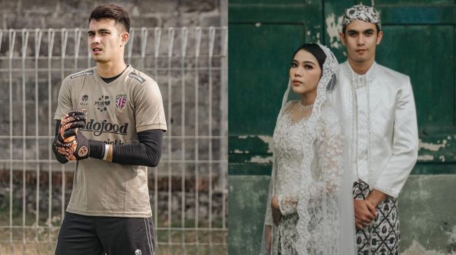 11 Potret Nadeo Argawinata Bareng Istri, Kiper Timnas yang Sedang Jadi Idola