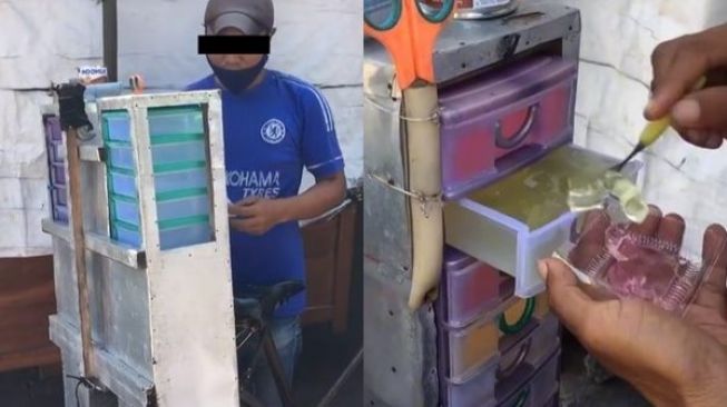 Viral Pria Jualan Jeli Pakai Rak Dinyinyiri Soal Kebersihan, Ramai Dibela Warganet