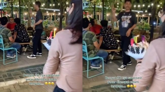 Niat Beri Kejutan Ulang Tahun untuk Pacar, Wanita Ini Malah Alami Kejadian Memalukan