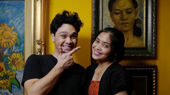 Mikha Angelo dan Gregori Mariska Tunjung. [Insttagram/mikha97]