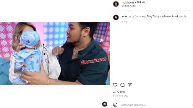 Ayu Ting Ting dan Ivan Gunawan (Instagram.com)