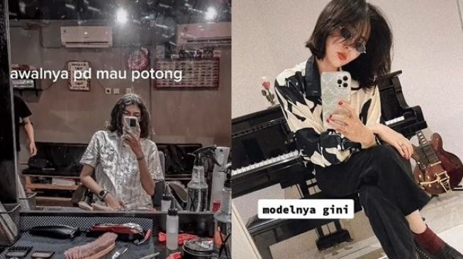 Cowok Ingin Potong Rambut Mirip Isyana Sarasvati, Hasilnya Malah Bikin Nangis di Pojokan