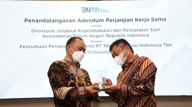 Dukung Single Identity Number, Telkom Jalin Kolaborasi Strategis dengan Kemendagri