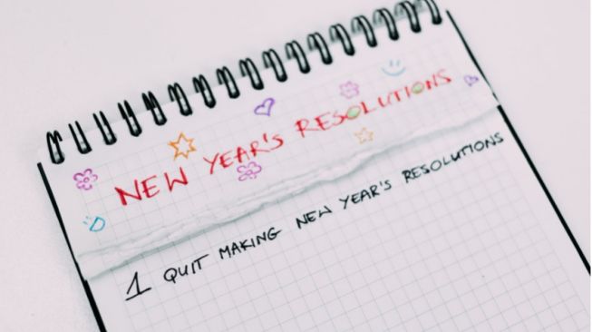 Ilustrasi resolusi tahun baru.[Pexels]