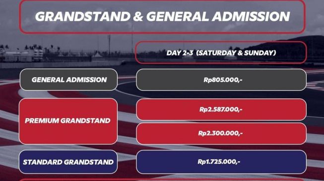 Moto GP Mandalika. [Foto ; Istimewa]