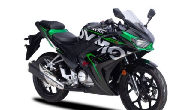 Dayun 200R, kembaran dari Yamaha R25 (2banh.vn)