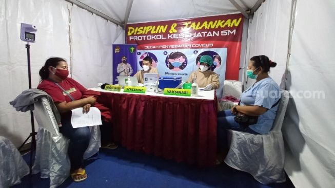 Layanan Vaksinasi Covid-19 di TPR Parangtritis: Sehari Bisa Suntik 100 Orang