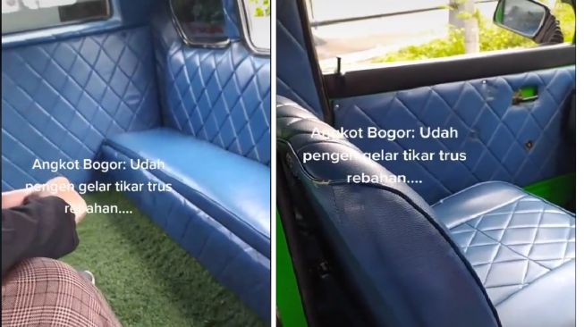 Potret Angkot dengan Interior yang Cukup Manjakan Penumpang, Bakal Makin Betah Nih