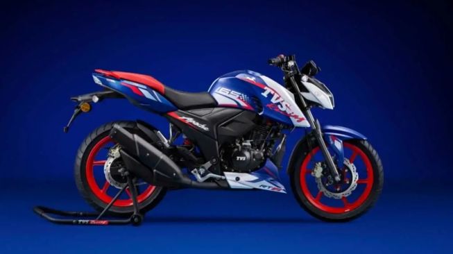 Intip TVS Apache RTR 165, Mesin Gahar, Siap Diadu Lawan MT-15