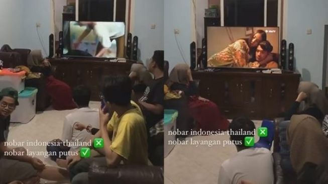 Nobar Layangan Putus Alih-alih Final AFF, Sejumlah Cowok 'Terkinan-kinan'